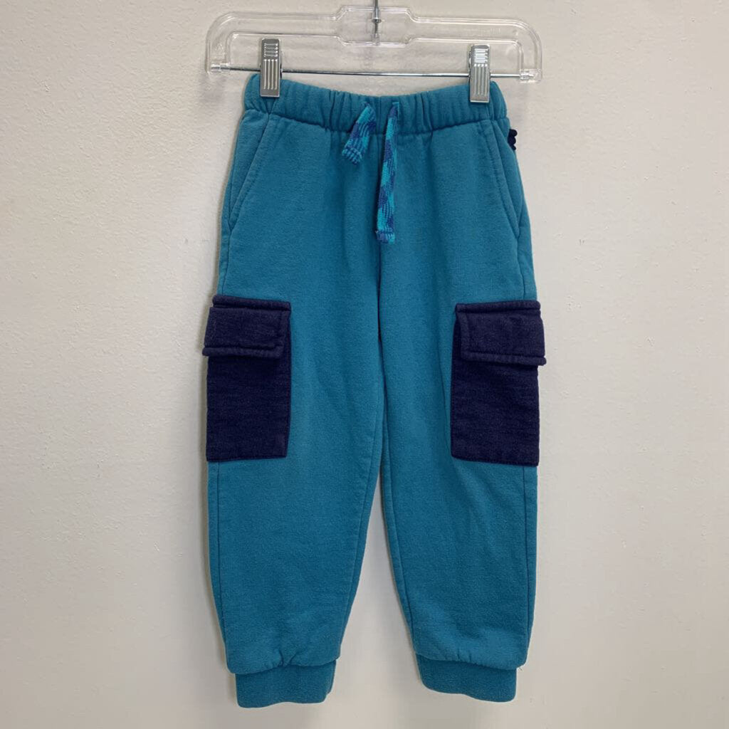 3Y: Cotton Sweatpants w/ Cargo Pockets
