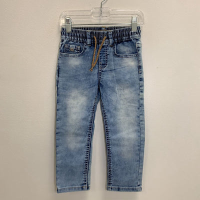 3: Stonewashed Drawstring Denim