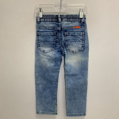 3: Stonewashed Drawstring Denim