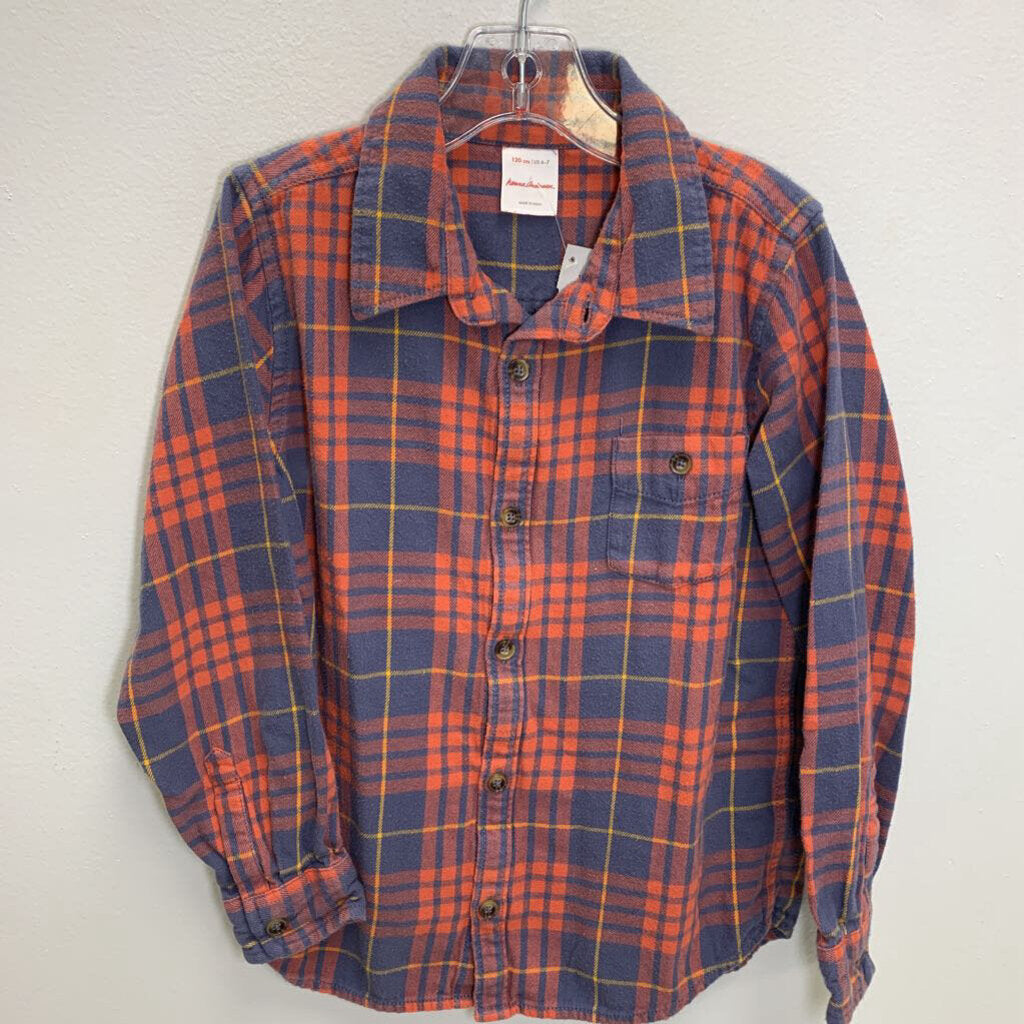 6-7: Plaid Flannel Shirt