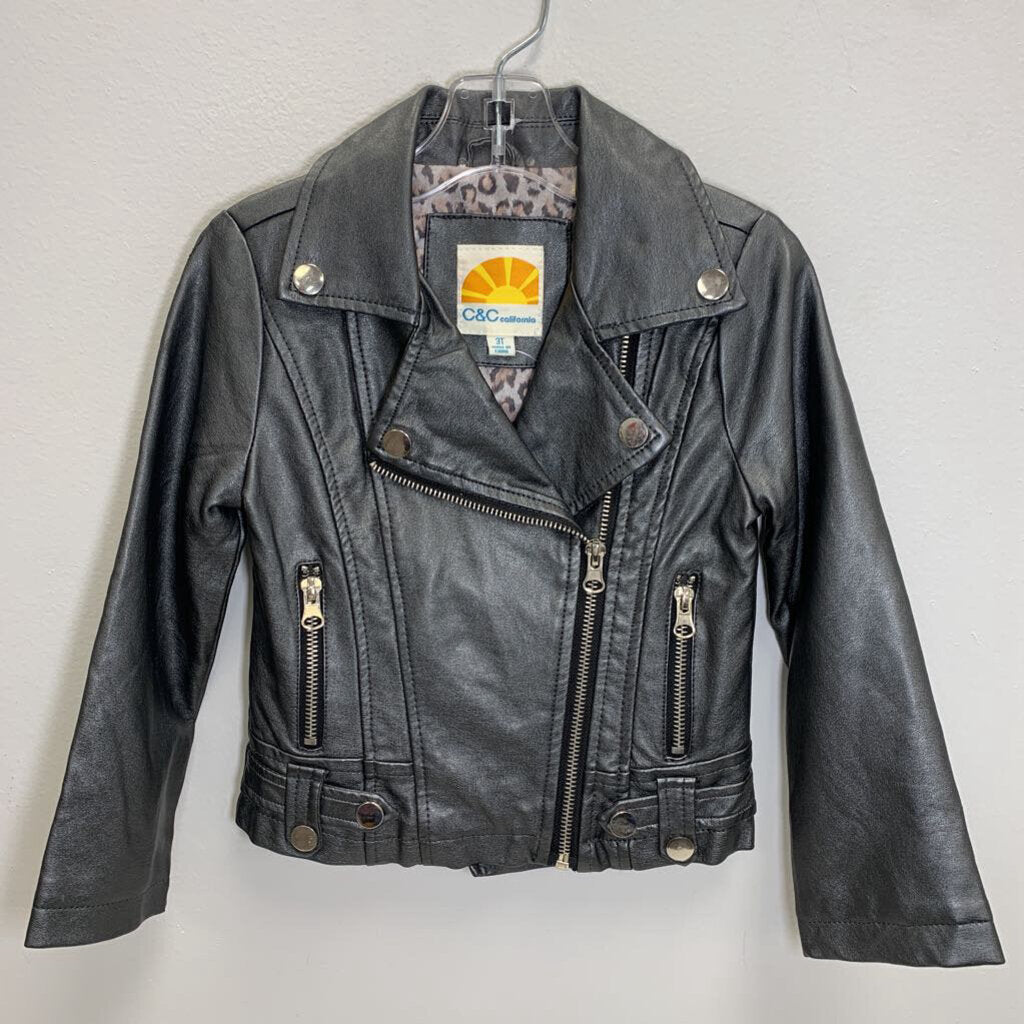 3T: Moto Jacket - Faux Leather