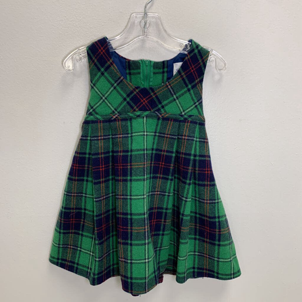 3T: Plaid Wool Jumper