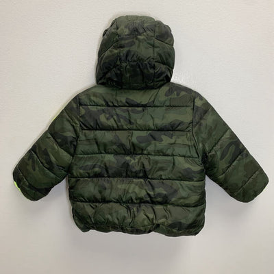 18-24M: Camo Puffer Coat