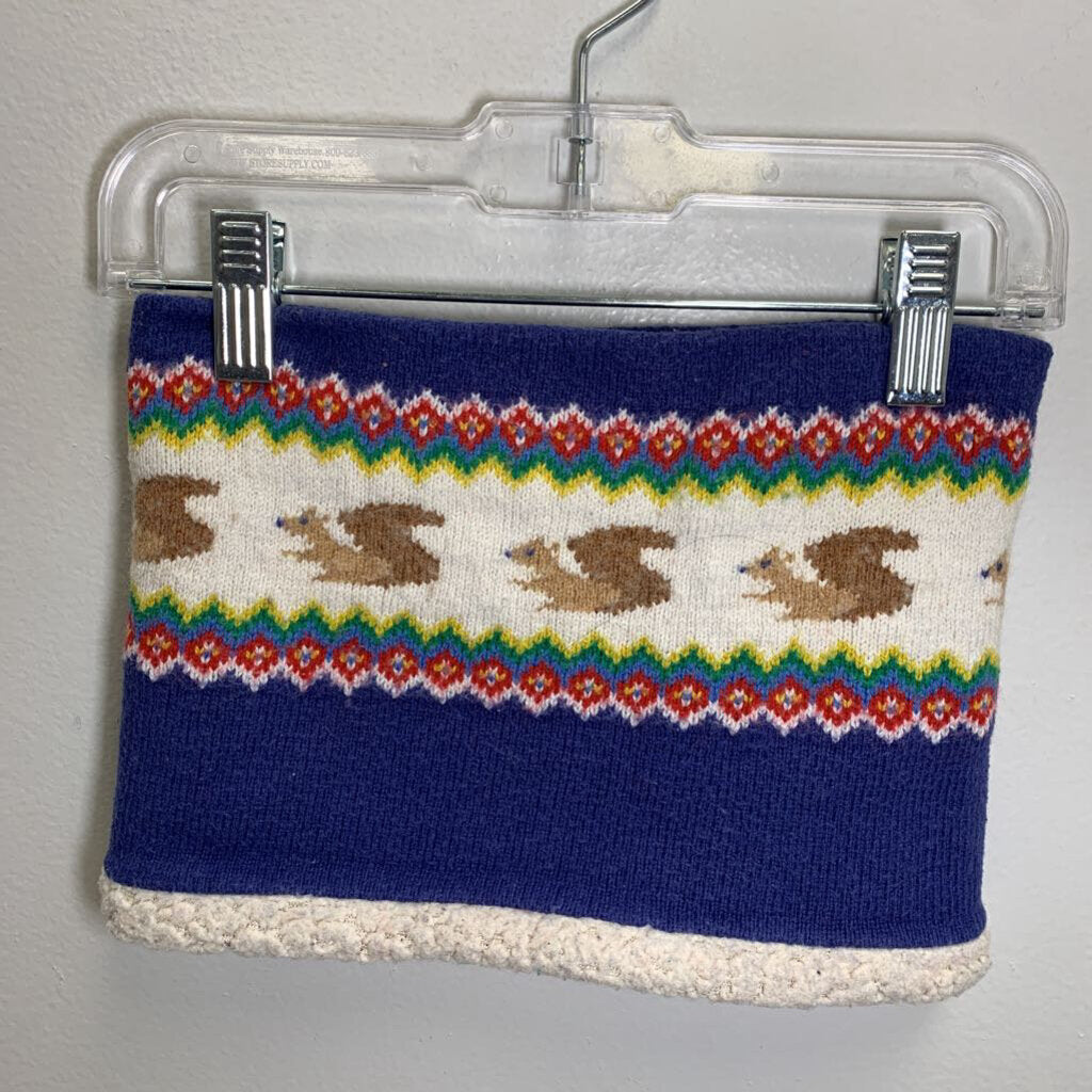 5-8: Squirrel Wool Blend Snood Scarf
