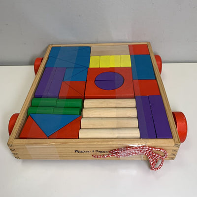 Unit Blocks on Wheels Set