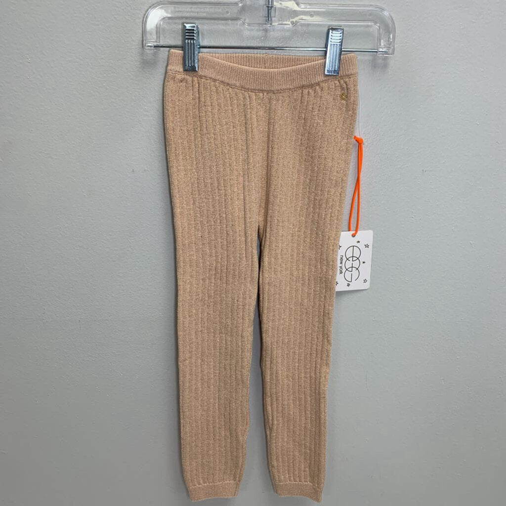 4T: Ribbed Maddie Tights - NWT