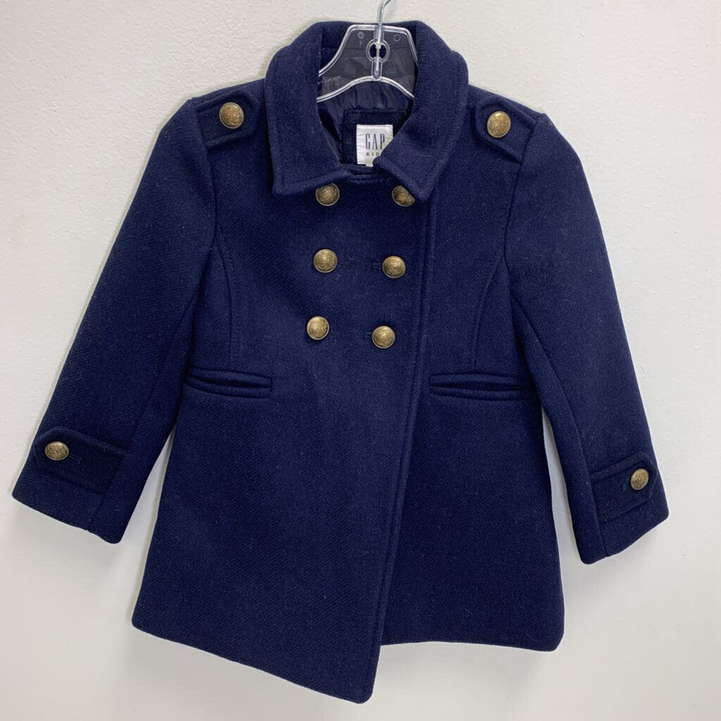 4-5: Wool Blend Peacoat