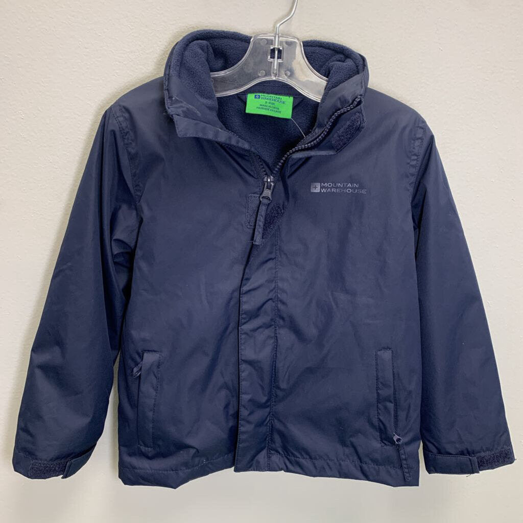 3-4Y: 3-in-1 Hooded Rain Coat