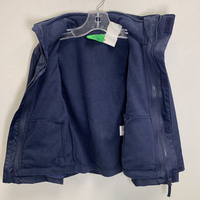 3-4Y: 3-in-1 Hooded Rain Coat