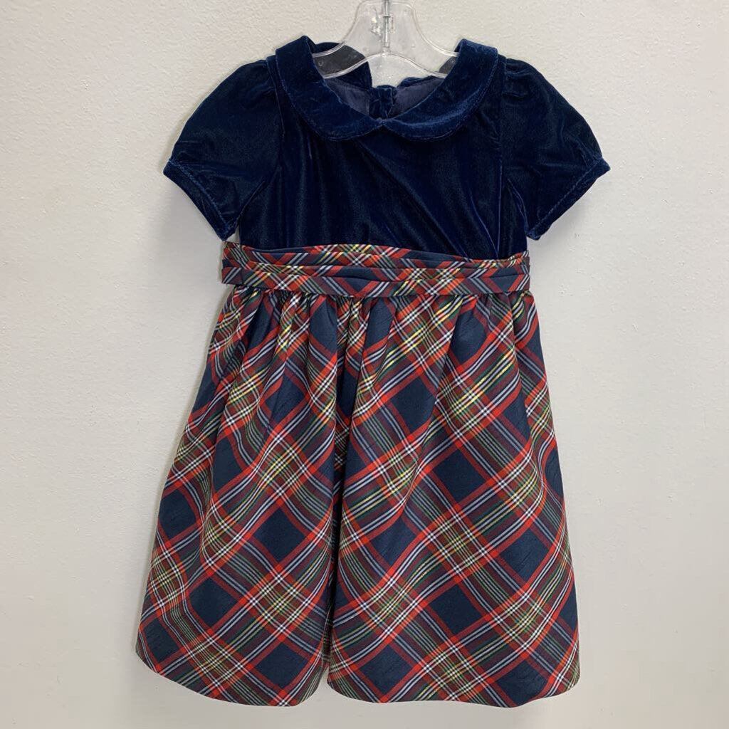 4T: Velvet / Taffeta Holiday Dress