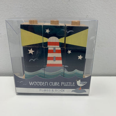 Beside The Seaside Wooden Cube Puzzle