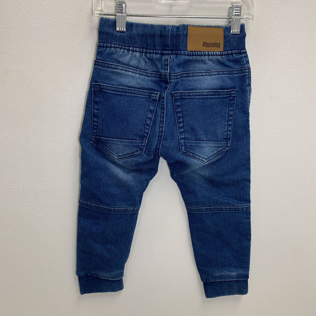 3: Drawstring Denim Joggers