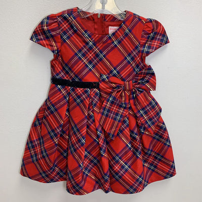 3: Bitty Baby Plaid Christmas Dress