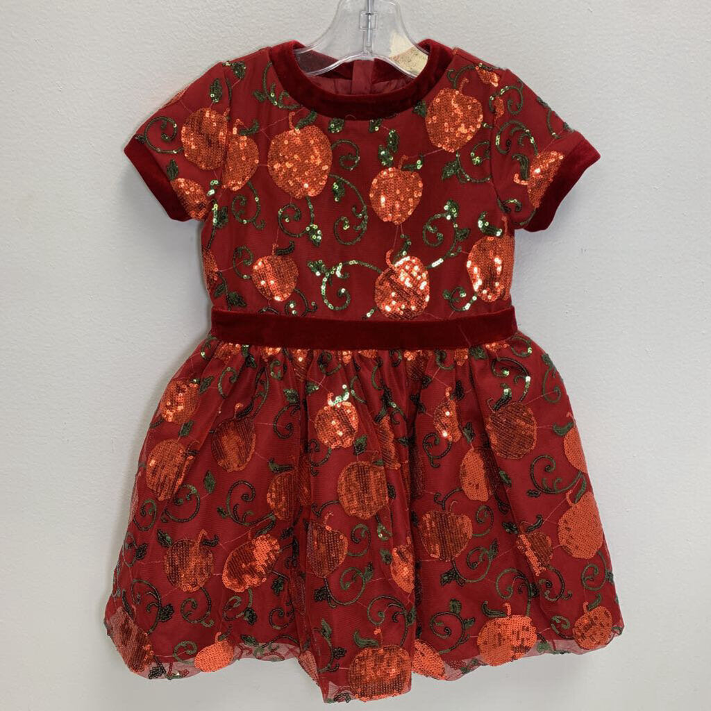 3: Snow White Red Apple Sequin Dress