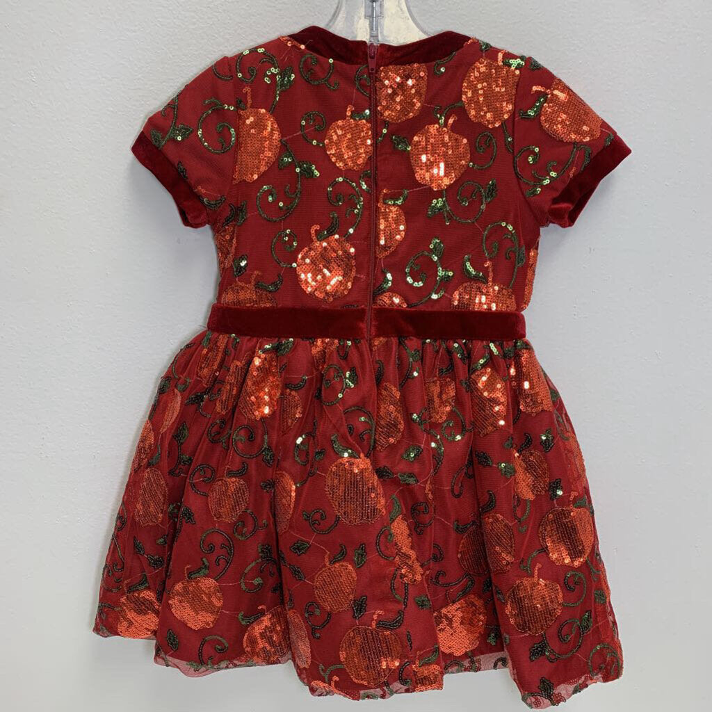 3: Snow White Red Apple Sequin Dress