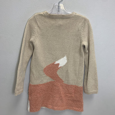 4T: Sweater Dress - Fox