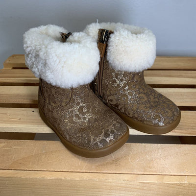 4-5: Jorie II Glitter Leopard Boots