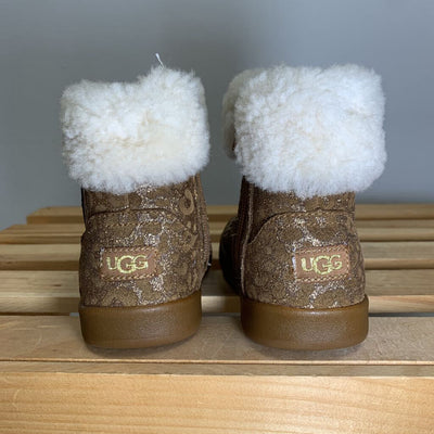 4-5: Jorie II Glitter Leopard Boots