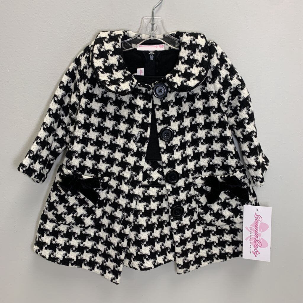 12M: Houndstooth Dress + Jacket NWT
