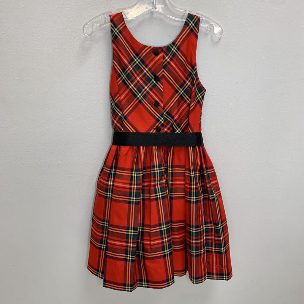 5: Plaid Dress w/ Sash