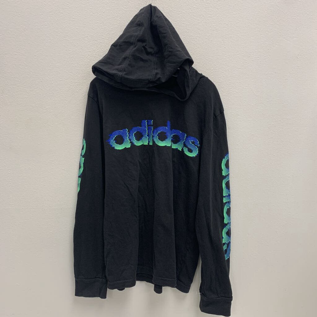 10-12: Hooded Long Sleeve Logo T-Shirt