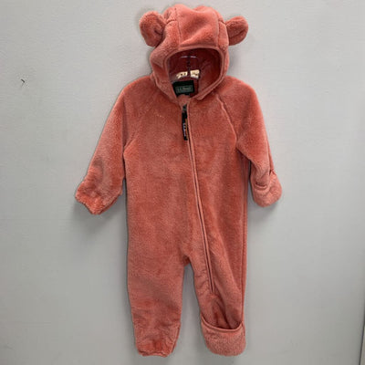 6-12M: Hi-Pile Fleece Bunting Onesie