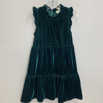 3T: Velvet Tiered Ruffle Dress