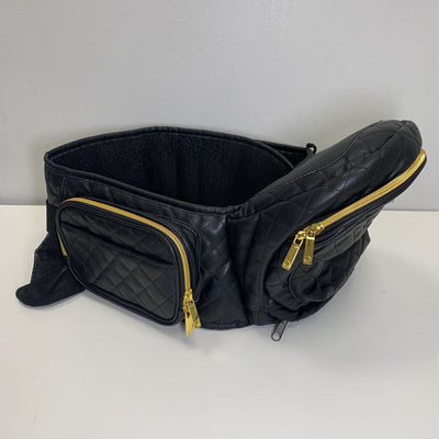Hip Seat Carrier - Vegan Leather Black
