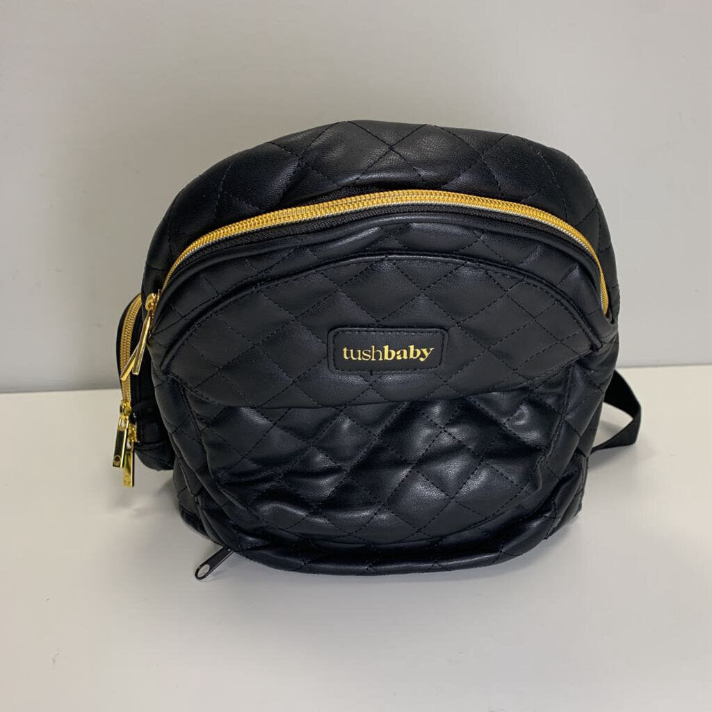 Hip Seat Carrier - Vegan Leather Black