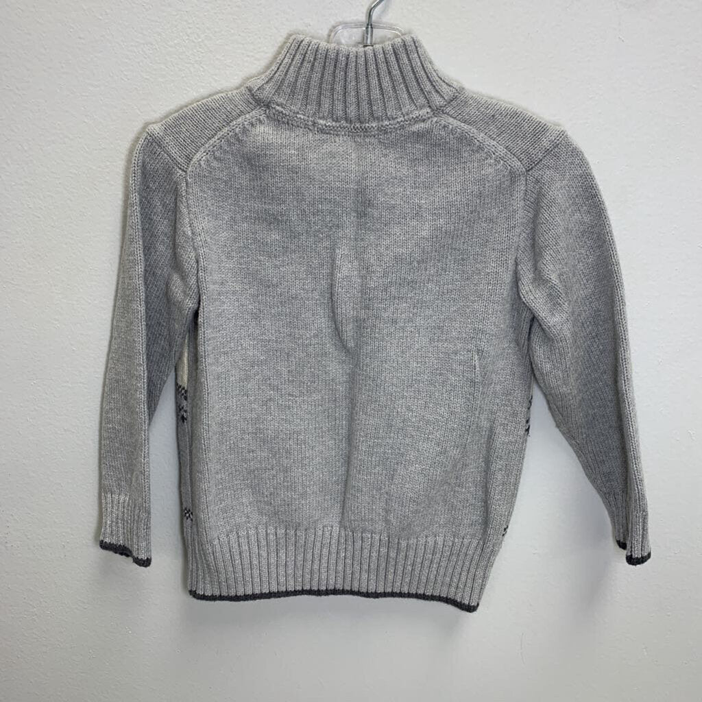 2T: Pullover Sweater - Fair Isle Moose
