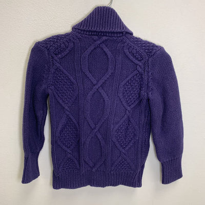 3: Cable Knit Shawl Collar Cardigan