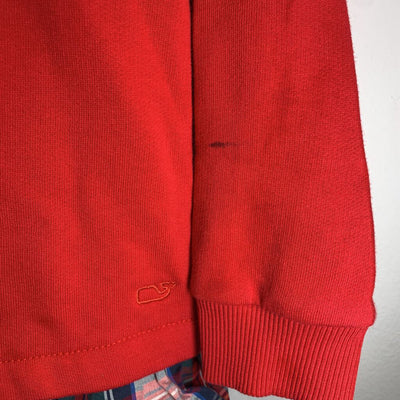 4T: Tiered Poplin Sweatshirt Dress - Plaid AS IS