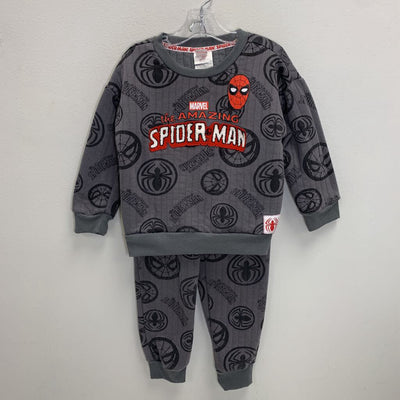 4T: Spiderman Sweatshirt + Joggers