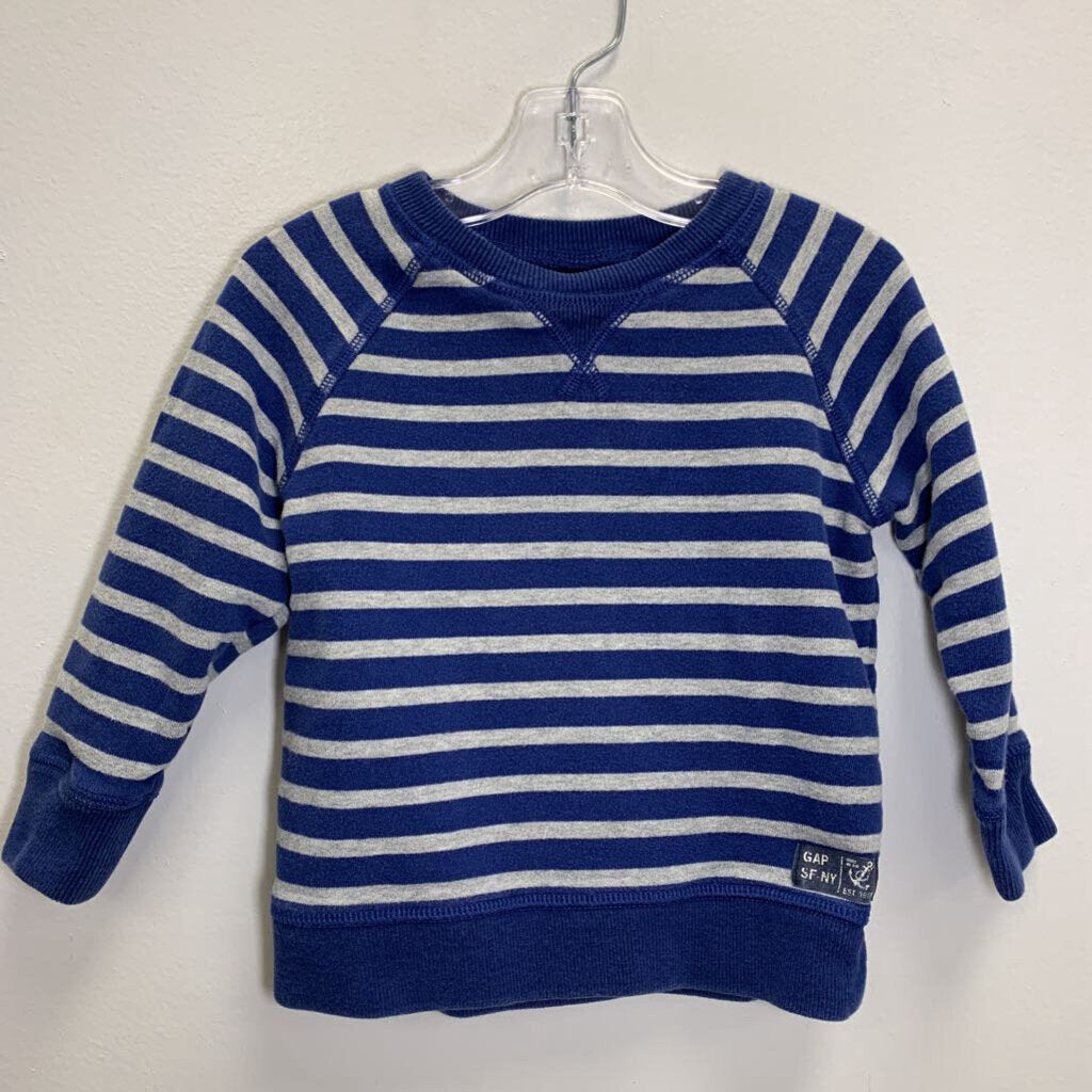 2: Crewneck Sweatshirt - Stripes