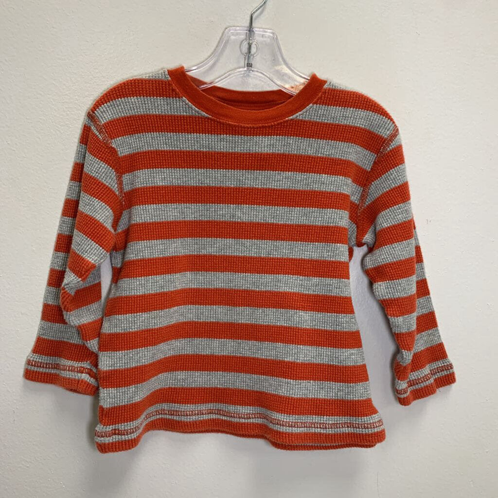 3: Long Sleeve Thermal T-Shirt - Stripes