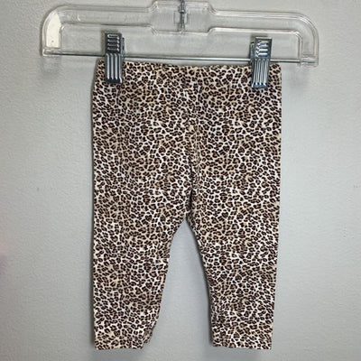 3-6M: Velvet Tiered Top + Leopard Leggings
