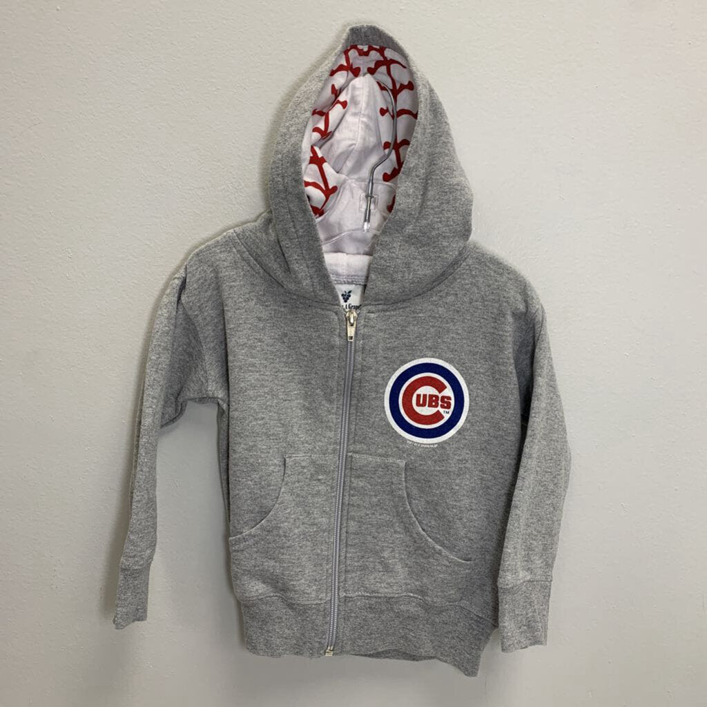 2T: Chicago Cubs Full Zip Hoodie