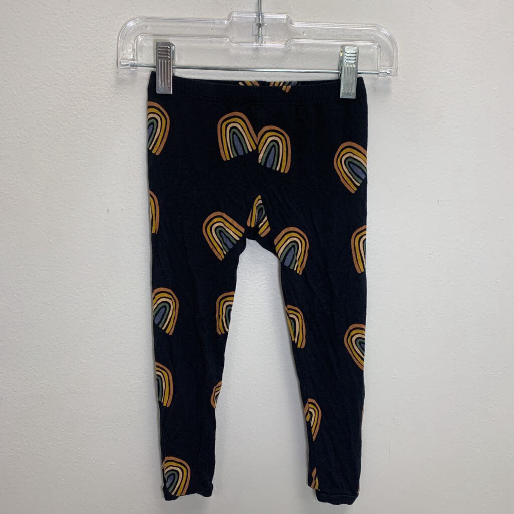 2T: Pajama Pants - Rainbow on Midnight