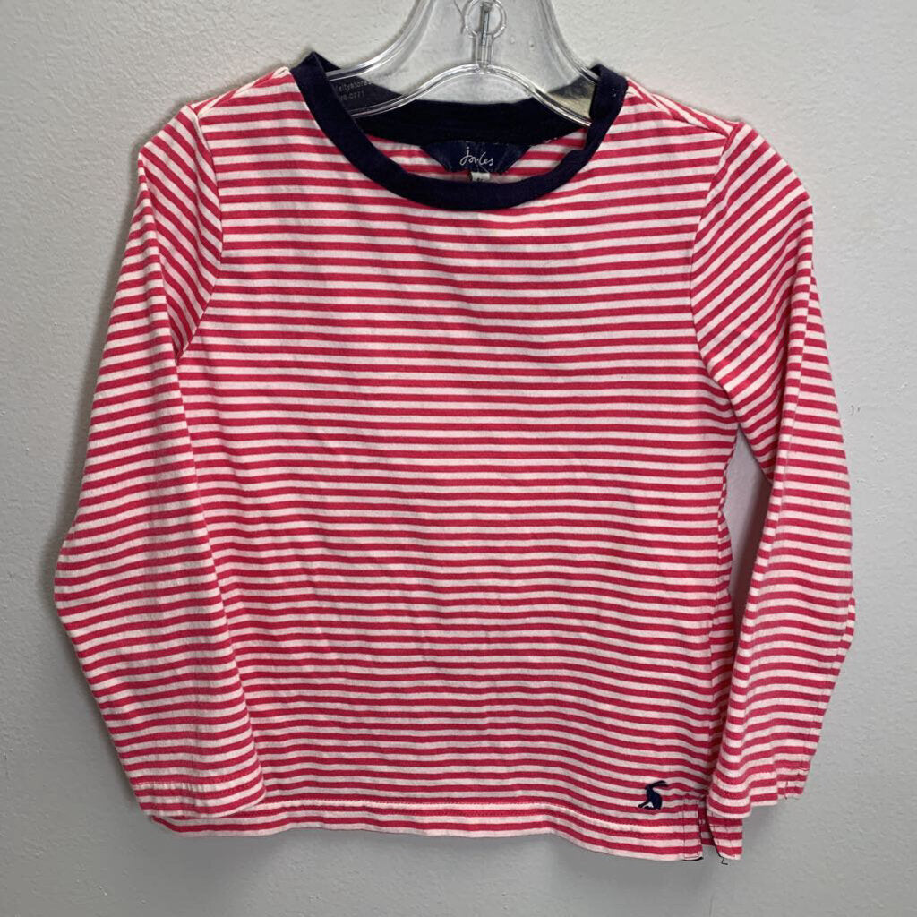 4Y: Striped Long Sleeve T-Shirt