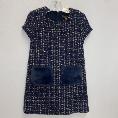 6: Natasha Dress w/ Faux Fur Pockets