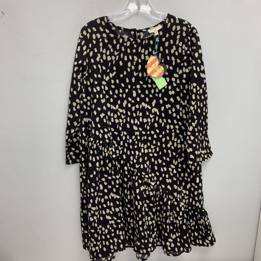 14: Dotted Tiered Swing Dress NWT