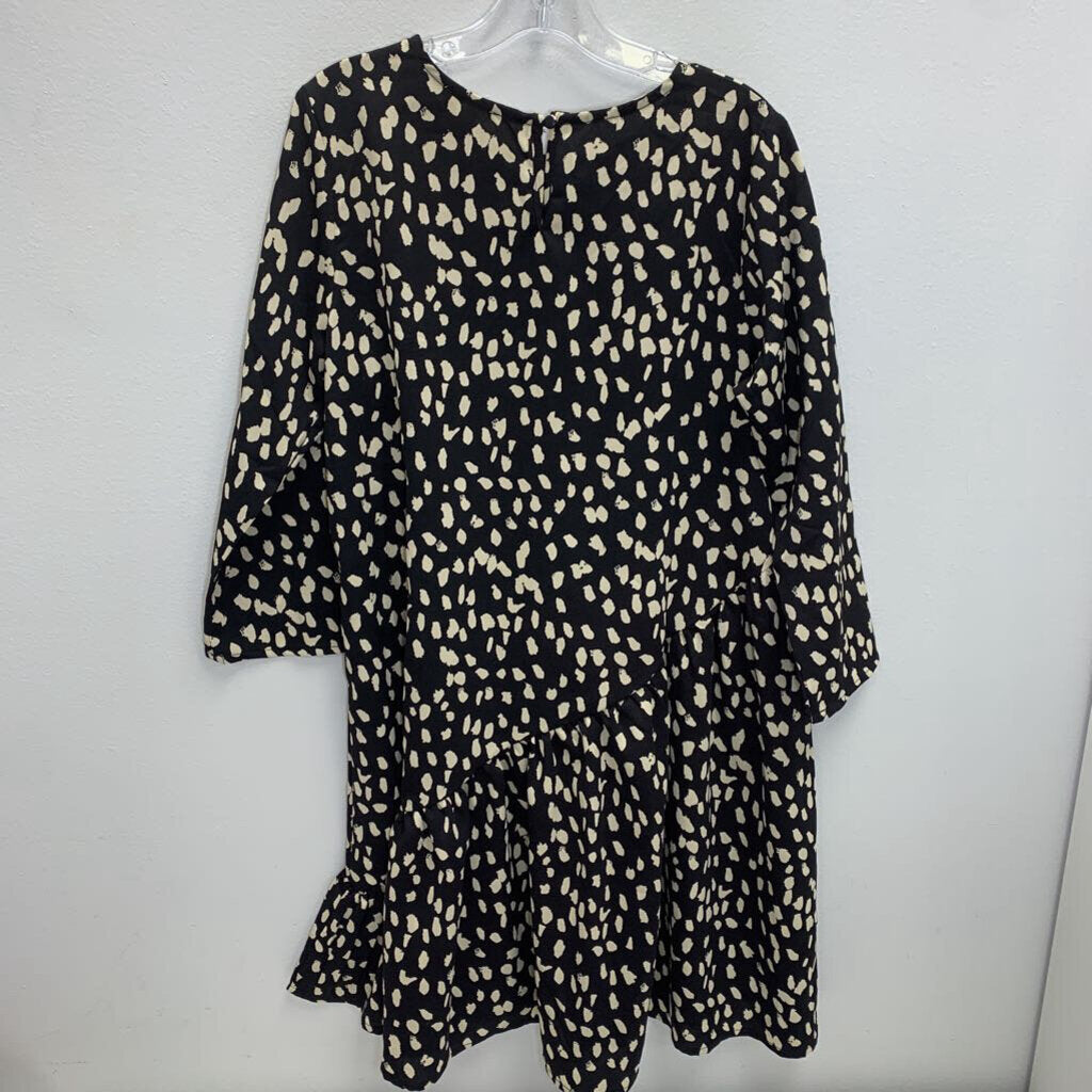14: Dotted Tiered Swing Dress NWT