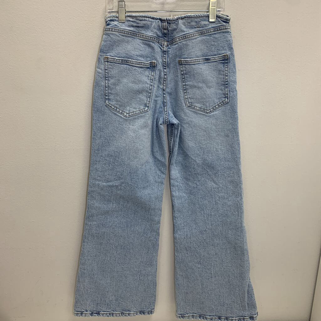 9-10: Low Rise Baggy Wide Leg Jeans