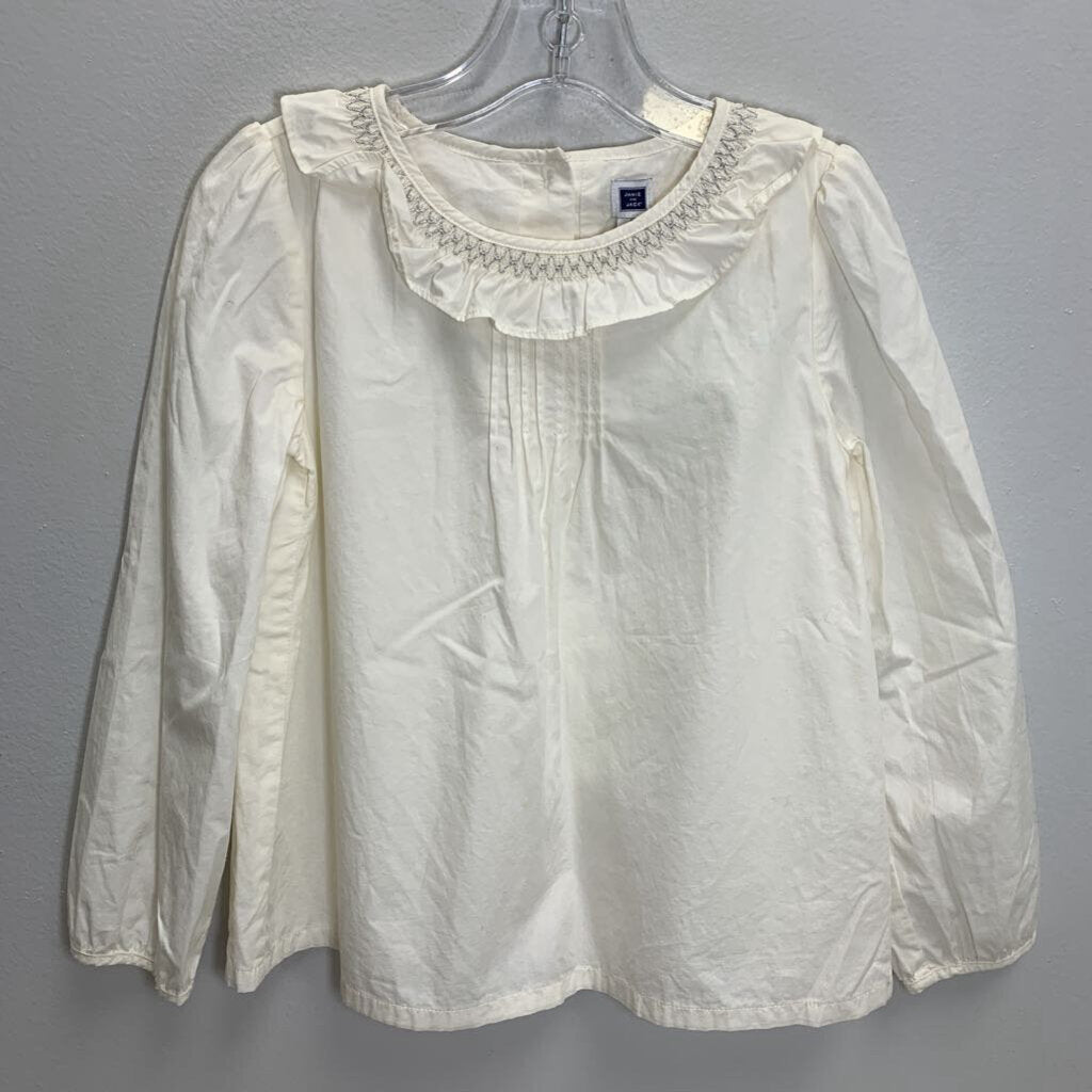 6: Smocked Collar Blouse