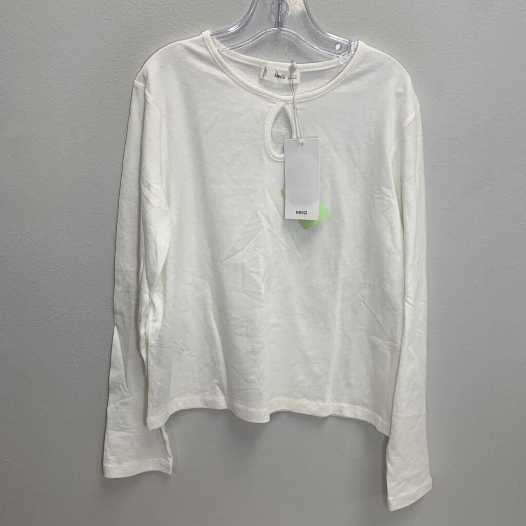 9-10: Long Sleeve Keyhole Top - NWT