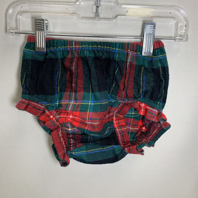12-18M: Tidings Tartan Flannel Dress w/ Bloomers