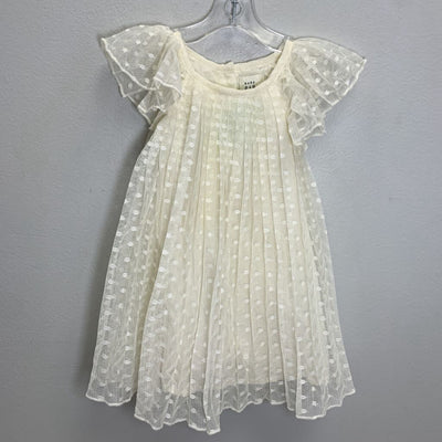 6-12M: Polka Dot Tulle Ruffle Dress