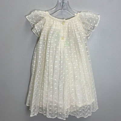 6-12M: Polka Dot Tulle Ruffle Dress
