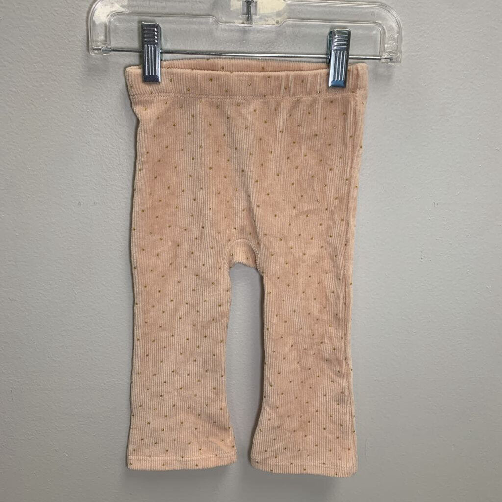 12M: Ribbed Velour Peplum Top + Pants + Beret