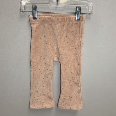 12M: Ribbed Velour Peplum Top + Pants + Beret